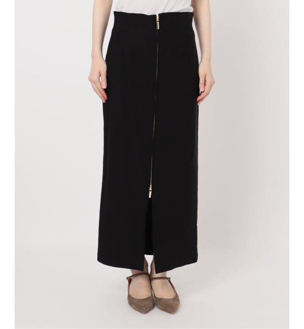 NOBLE「《追加》RyNyコンフォートストレッチジップタイトスカート」|スカート|