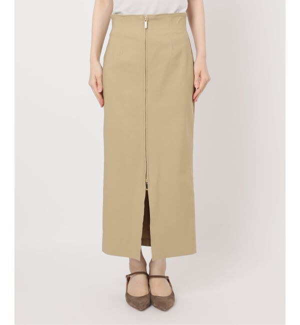 NOBLE「《追加》RyNyコンフォートストレッチジップタイトスカート」|スカート|