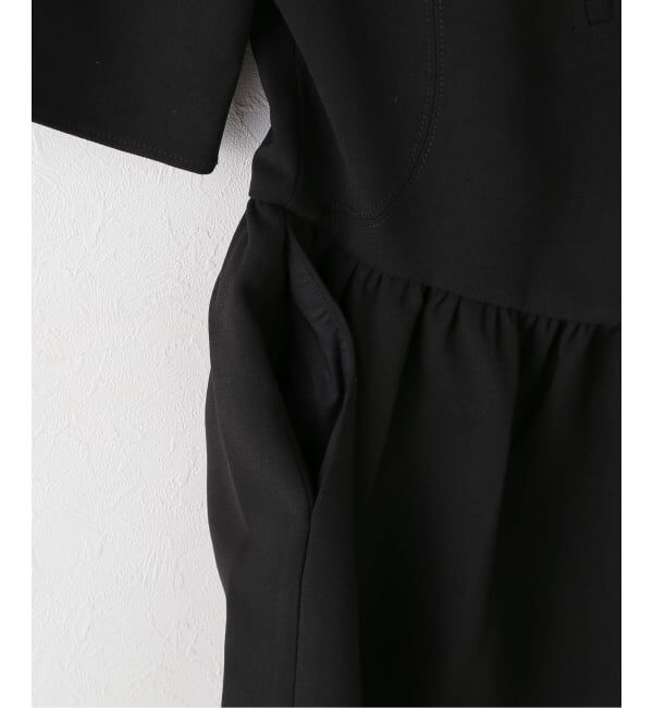 U by SPICK&SPAN「GANNI/ガニー Bonded Crepe Mini Dress」|ワンピース|