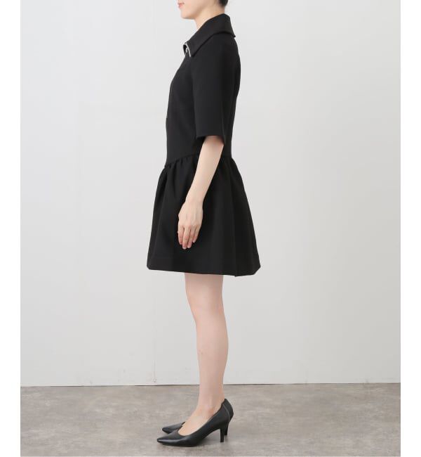U by SPICK&SPAN「GANNI/ガニー Bonded Crepe Mini Dress」|ワンピース|