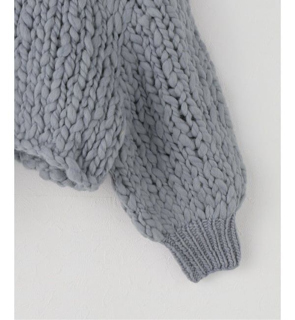 NOBLE「HAND KNIT ショートカーディガン」|カーディガン|