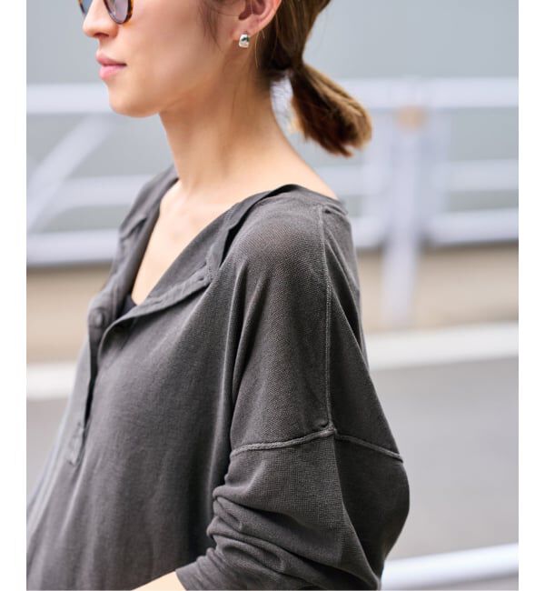 FRAMeWORK「≪追加≫サーフニットヘンリーTee2」|Tシャツ・カットソー|