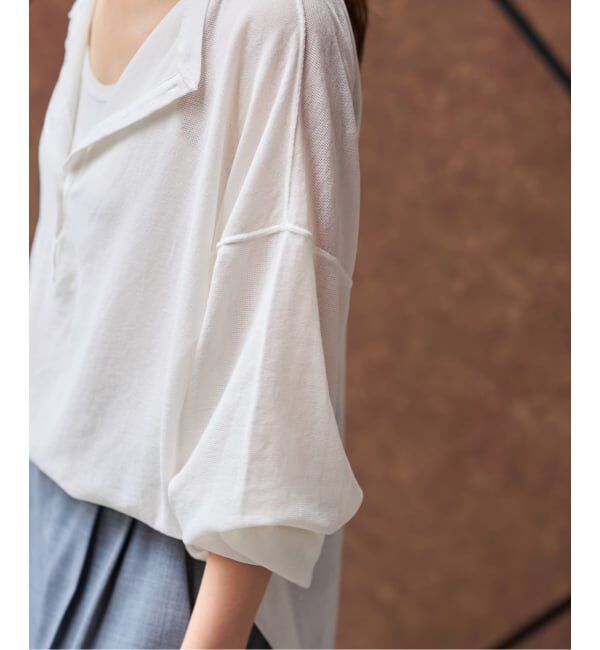 FRAMeWORK「≪追加≫サーフニットヘンリーTee2」|Tシャツ・カットソー|