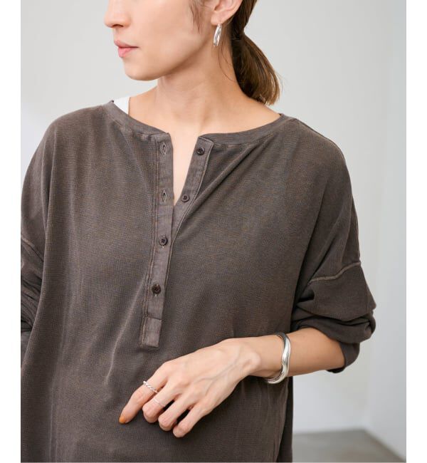 FRAMeWORK「≪追加≫サーフニットヘンリーTee2」|Tシャツ・カットソー|