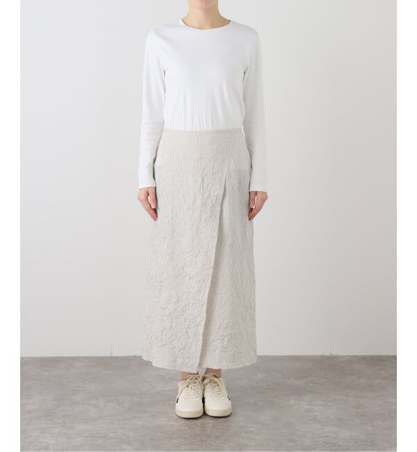 FRAMeWORK「ROSEANNA/ローズアンナ ストライプラップSK」|スカート|