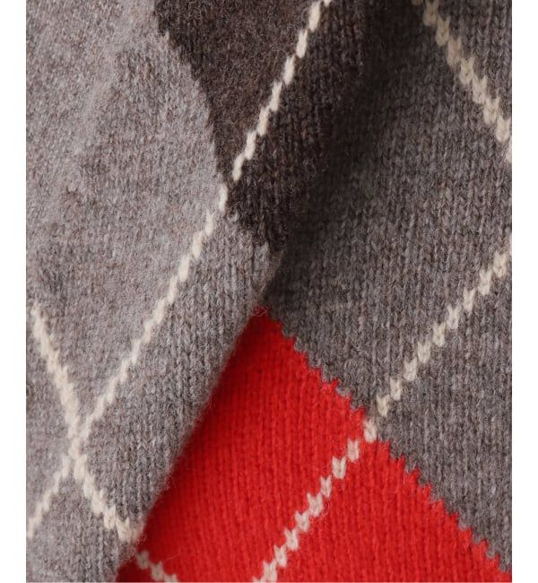 FRAMeWORK「&DAUGHTER ARGYLE GRANAD CARDIGAN 4」|カーディガン|