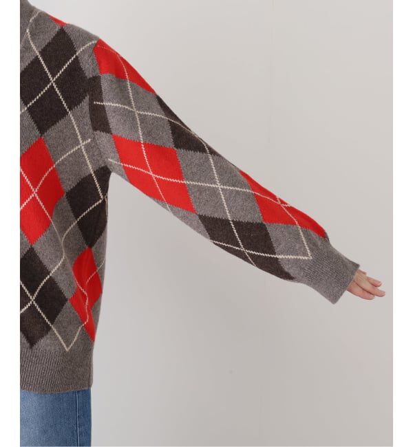 FRAMeWORK「&DAUGHTER ARGYLE GRANAD CARDIGAN 4」|カーディガン|