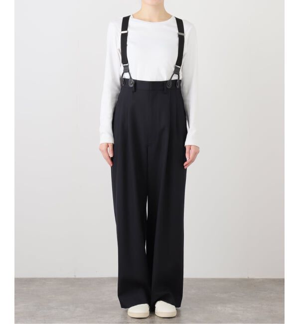 FRAMeWORK「SUSPENDERS パンツ」|スラックス|