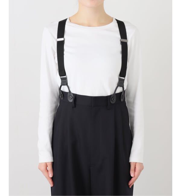 FRAMeWORK「SUSPENDERS パンツ」|スラックス|