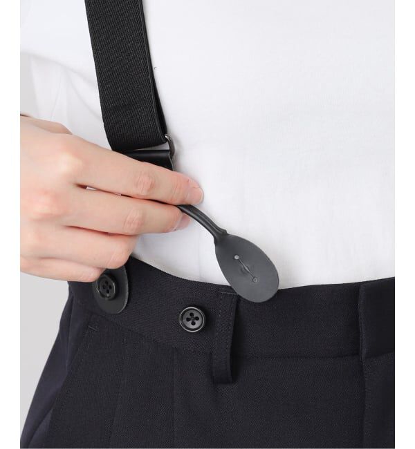 FRAMeWORK「SUSPENDERS パンツ」|スラックス|
