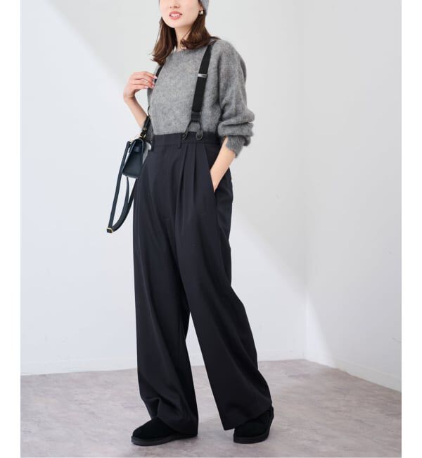 FRAMeWORK「SUSPENDERS パンツ」|スラックス|