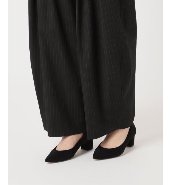 U by SPICK&SPAN「《予約》2WAYトロタックサスペンダーパンツ」|スラックス|