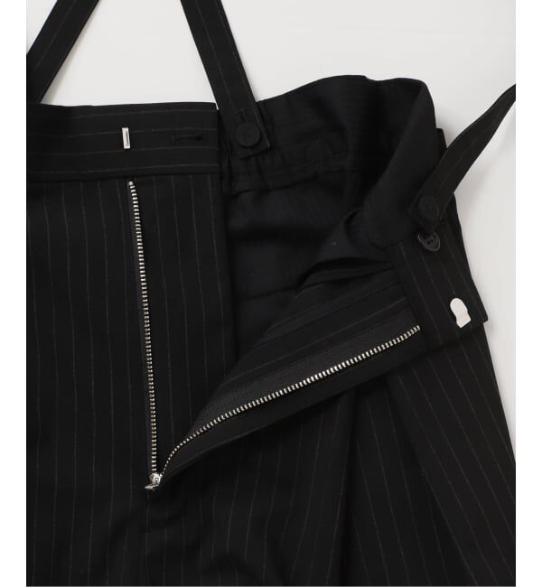 U by SPICK&SPAN「《予約》2WAYトロタックサスペンダーパンツ」|スラックス|