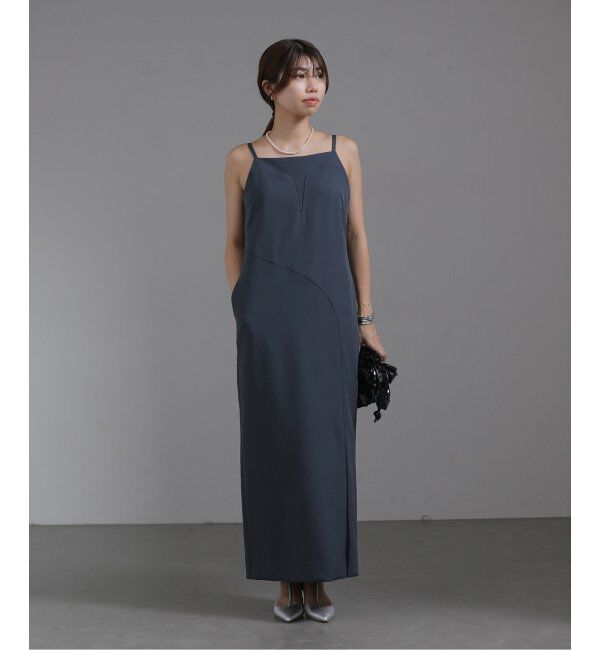  「カッティングカーブドレス」|ドレス|