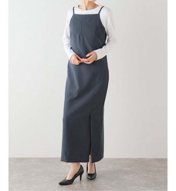  「カッティングカーブドレス」|ドレス|