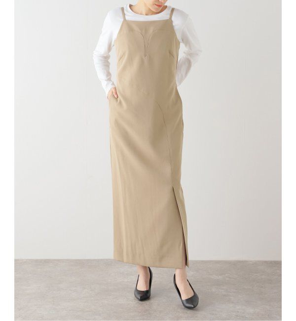  「カッティングカーブドレス」|ドレス|