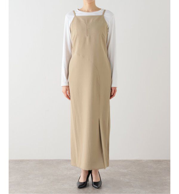  「カッティングカーブドレス」|ドレス|