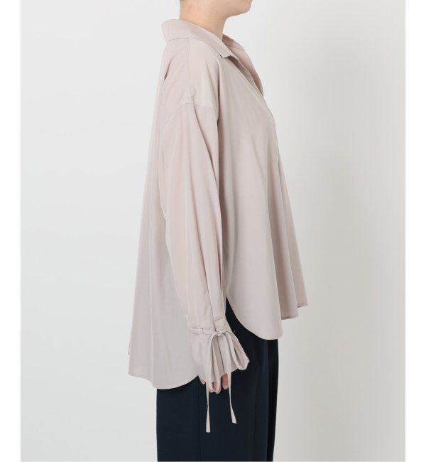  「【洗える】スキッパーオータムシャツ」|シャツ・ブラウス|