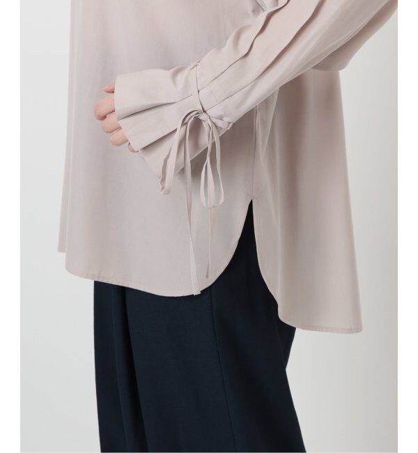  「【洗える】スキッパーオータムシャツ」|シャツ・ブラウス|