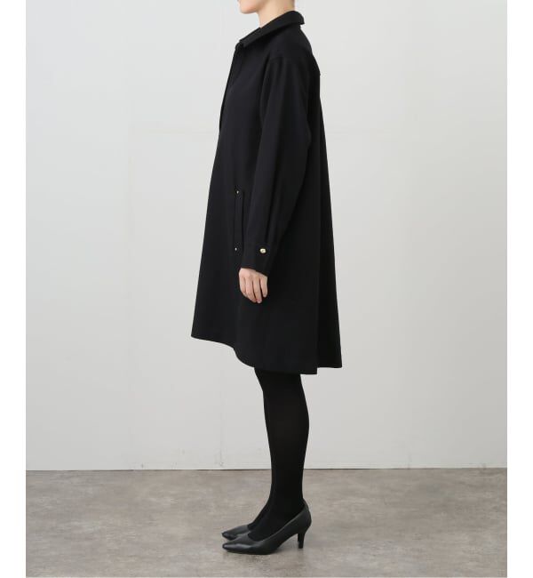  「【洗える】スキッパーチュニックワンピース」|ワンピース|