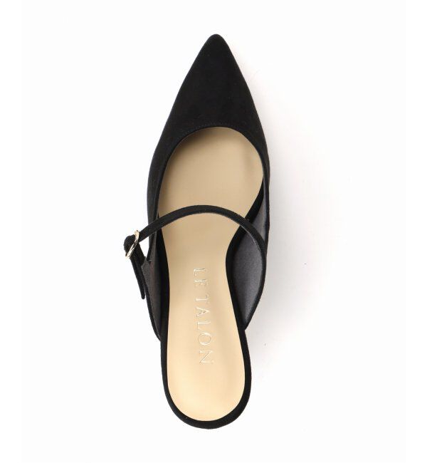  「4.5cmポインテッドストラップミュール」|パンプス|