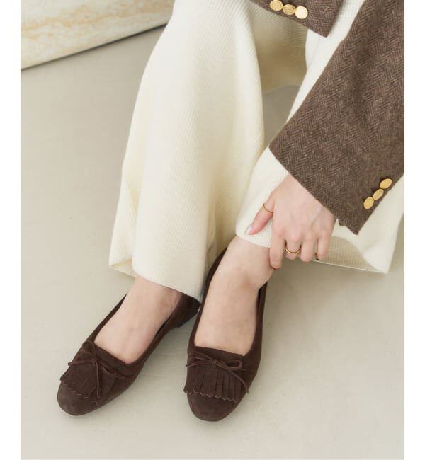  「《追加》レザーキルトタッセルフラット」|その他|