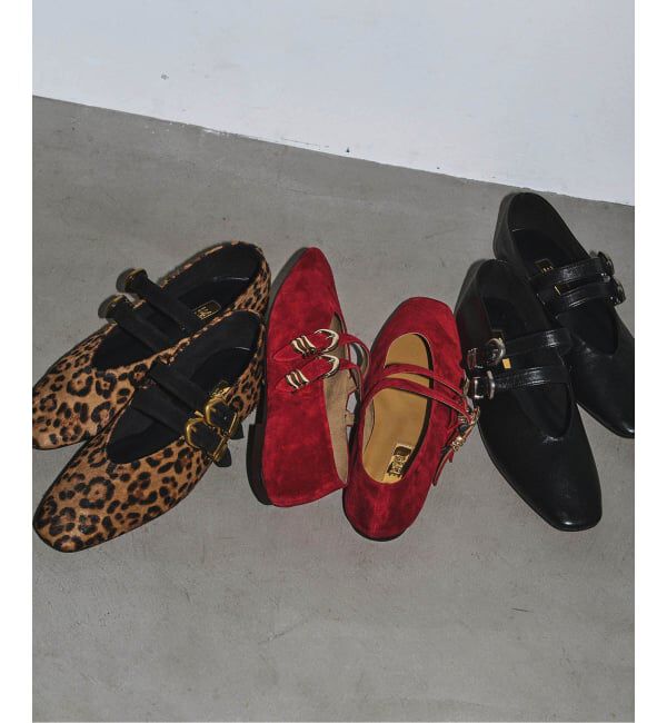 GRISE「GRISEレザーWストラップメリージェーン」|その他|