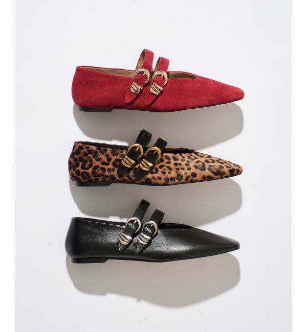 GRISE「GRISEレザーWストラップメリージェーン」|その他|