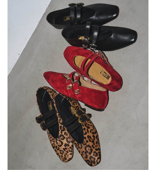 GRISE「GRISEレザーWストラップメリージェーン」|その他|