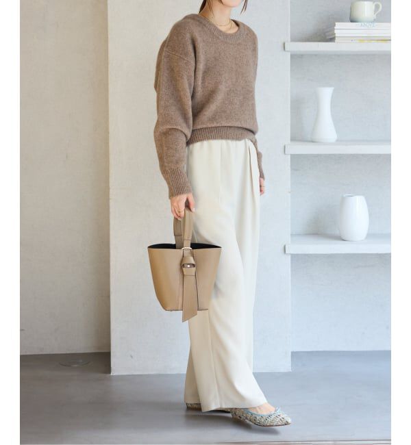  「《予約》ポインテッドツイードバレエ」|バレエシューズ|