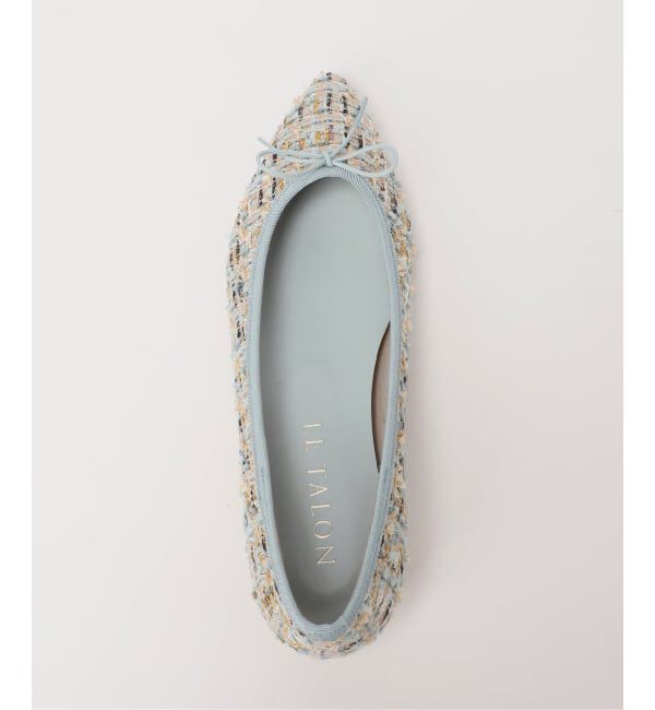  「《予約》ポインテッドツイードバレエ」|バレエシューズ|