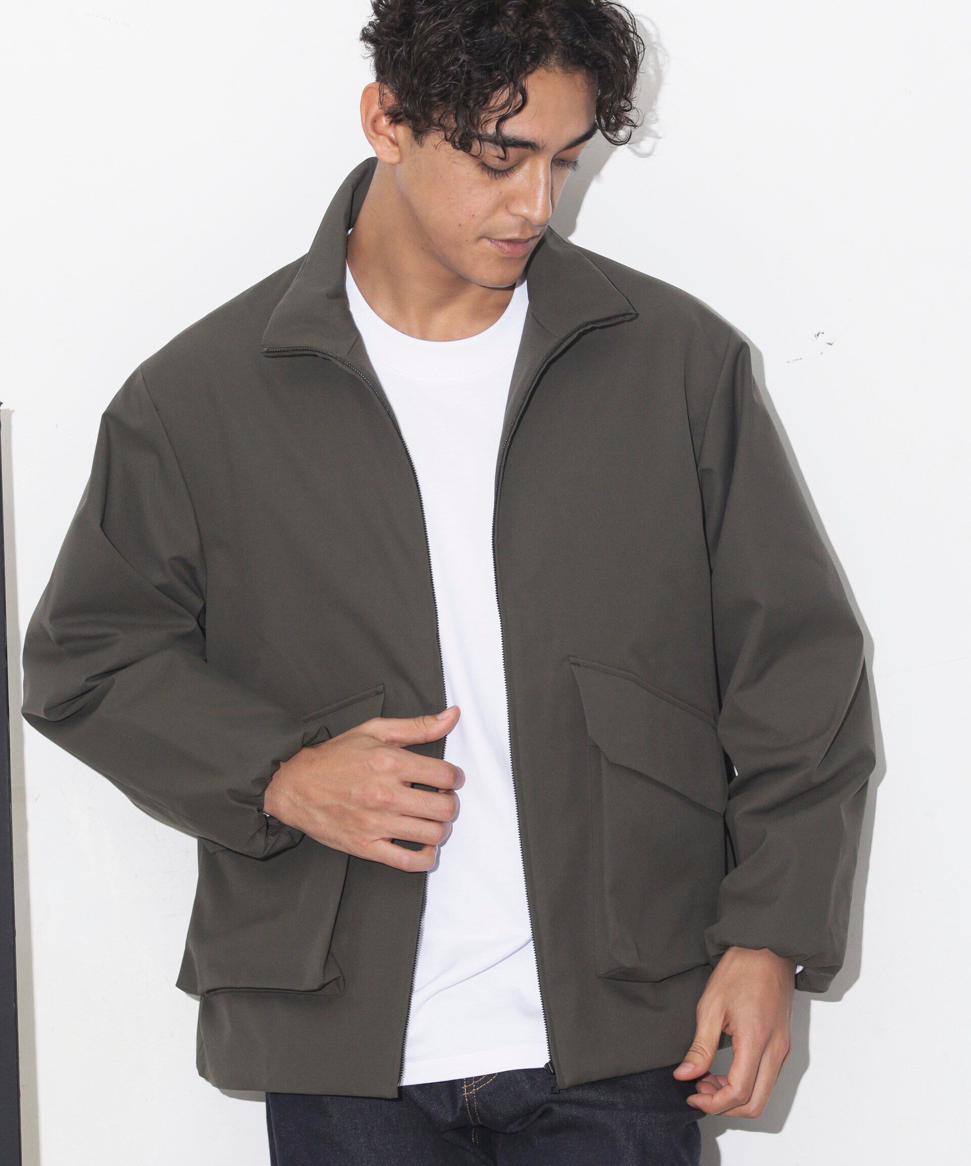 nano･universe「「Octa(R) CPCP(R)」フィールドブルゾン」|ブルゾン・スタジャン|