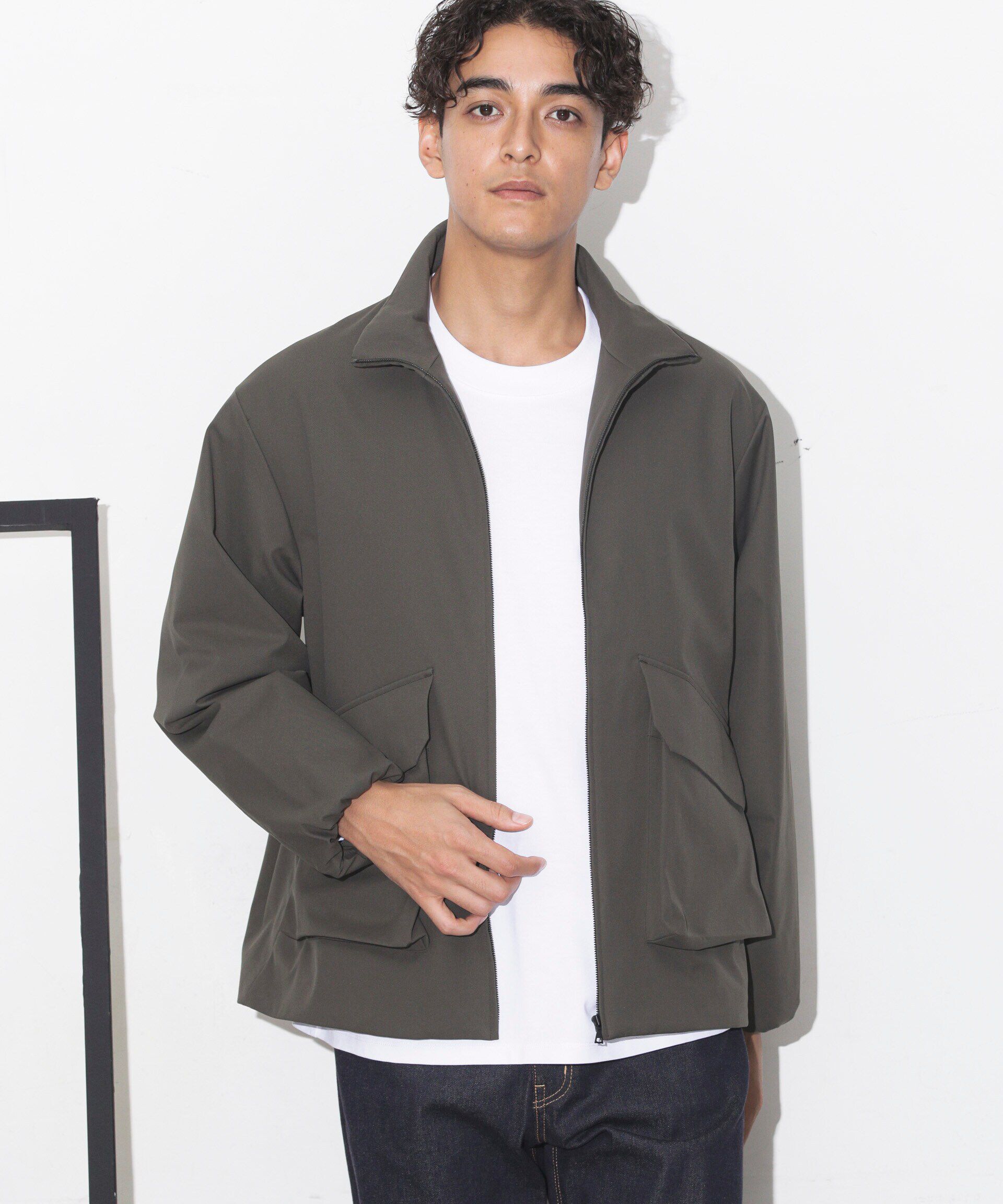 nano･universe「「Octa(R) CPCP(R)」フィールドブルゾン」|ブルゾン・スタジャン|