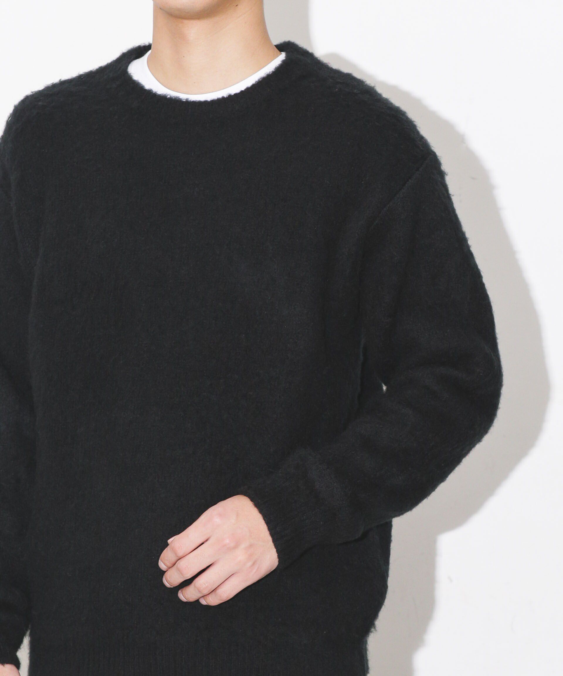 nano･universe「モヘアライクカラーニット」|ニット・セーター|