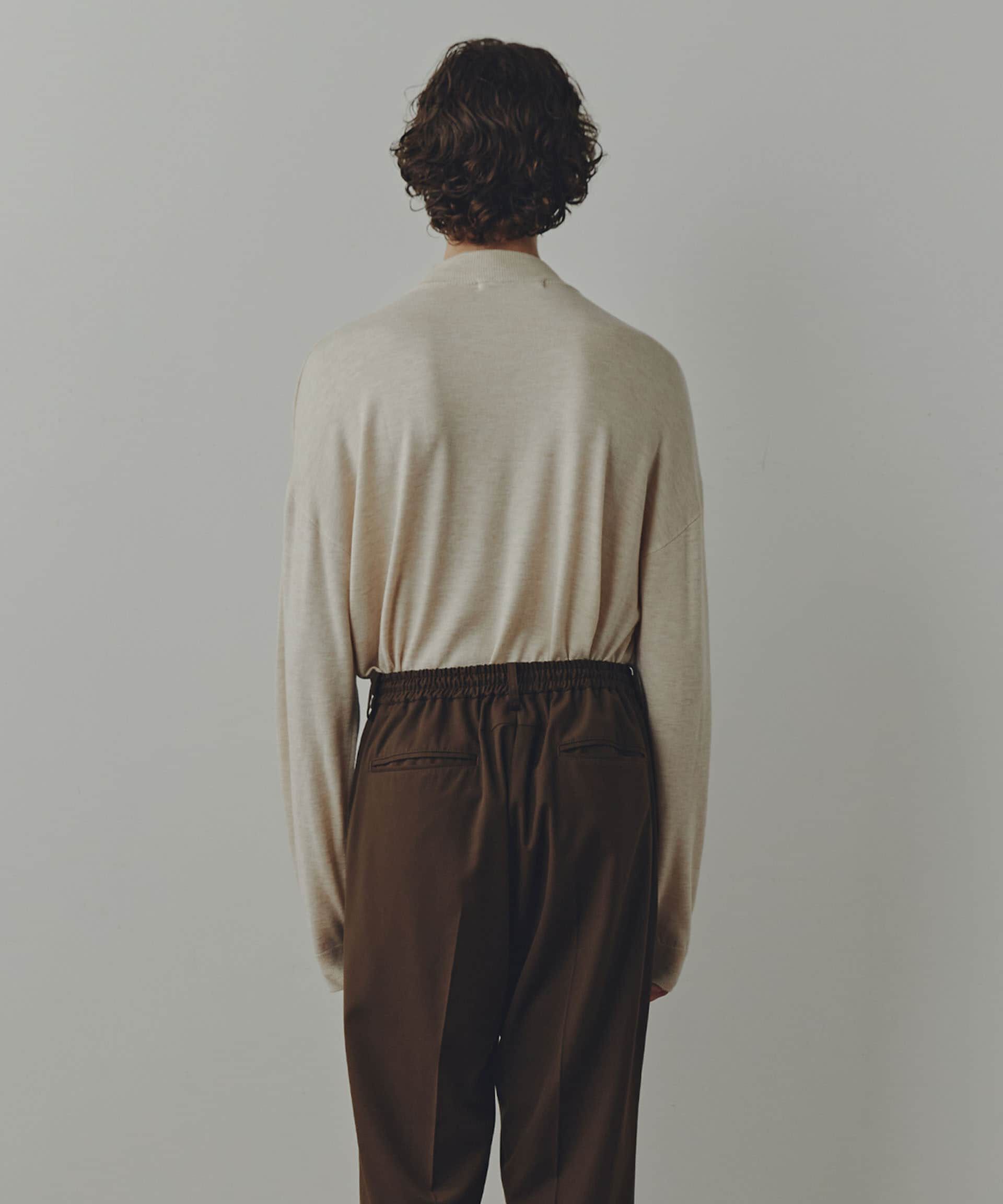 nano･universe「WEB限定/「Commonuse」クルーネックポケットニット」|ニット・セーター|