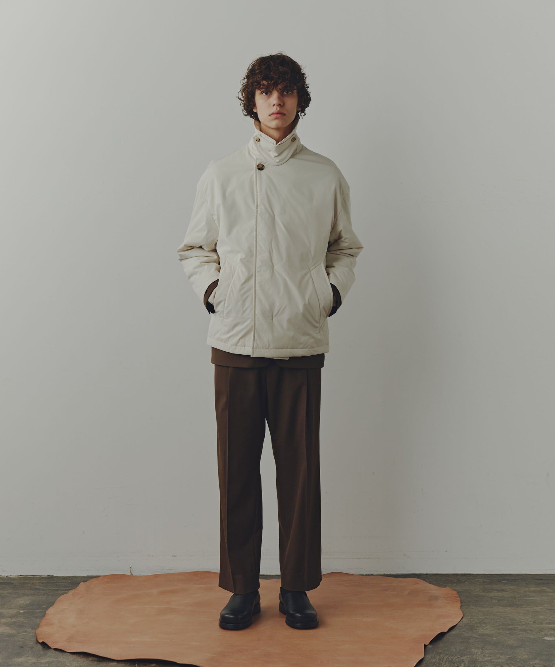 nano･universe「WEB限定/「Commonuse」ギャバジンイージーテーパードパンツ」|その他|