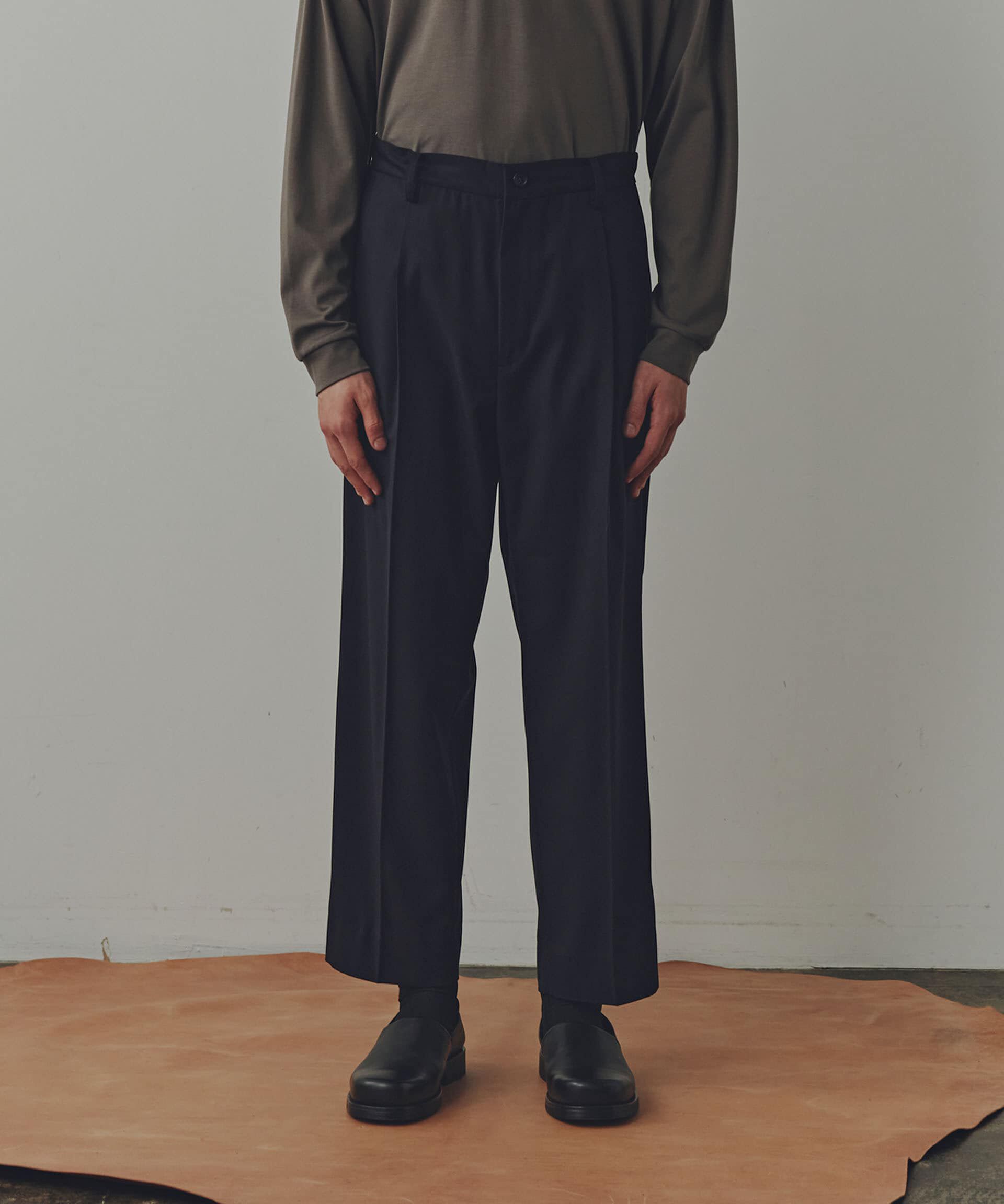 nano･universe「WEB限定/「Commonuse」ギャバジンイージーテーパードパンツ」|その他|