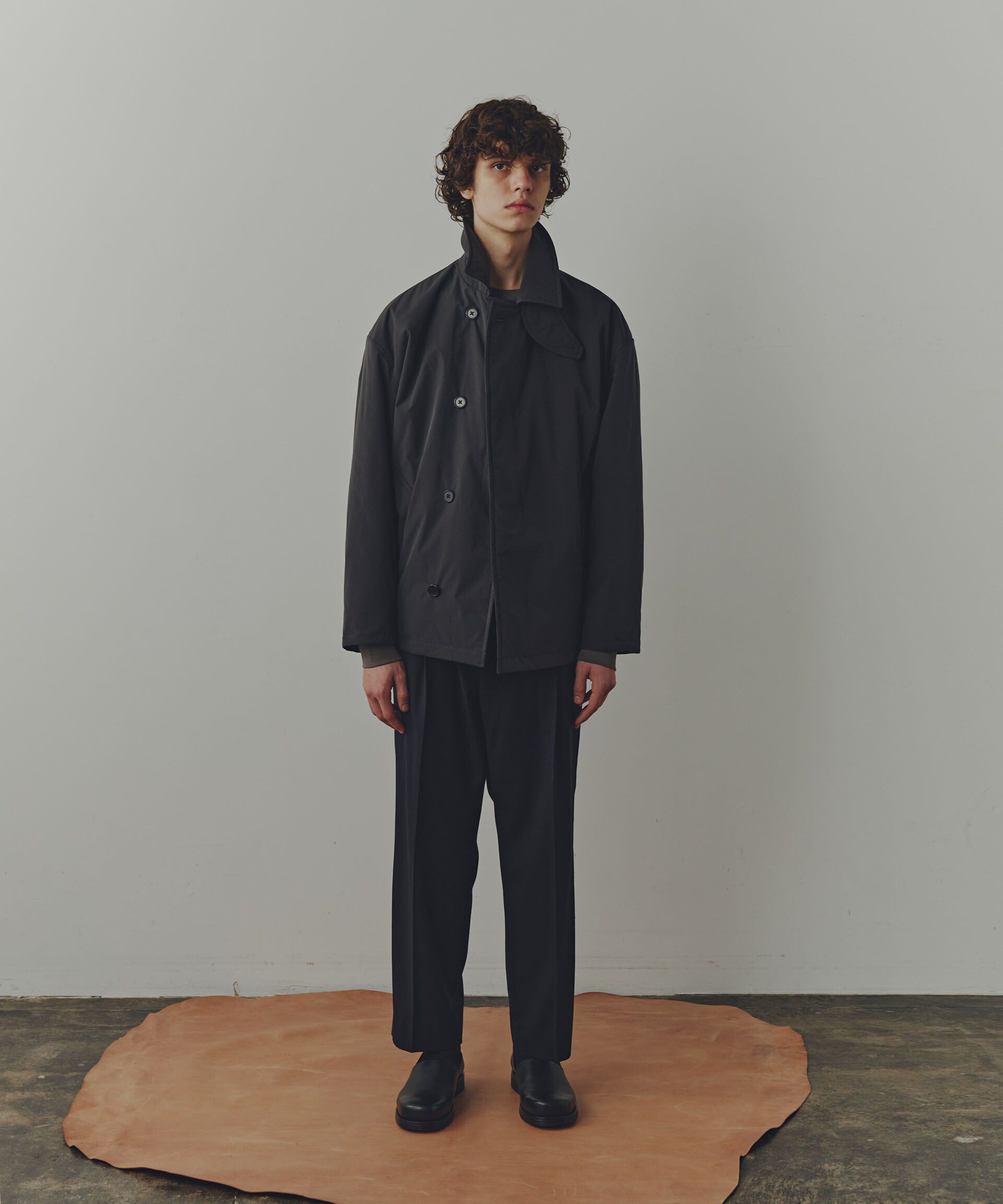 nano･universe「WEB限定/「Commonuse」ギャバジンイージーテーパードパンツ」|その他|