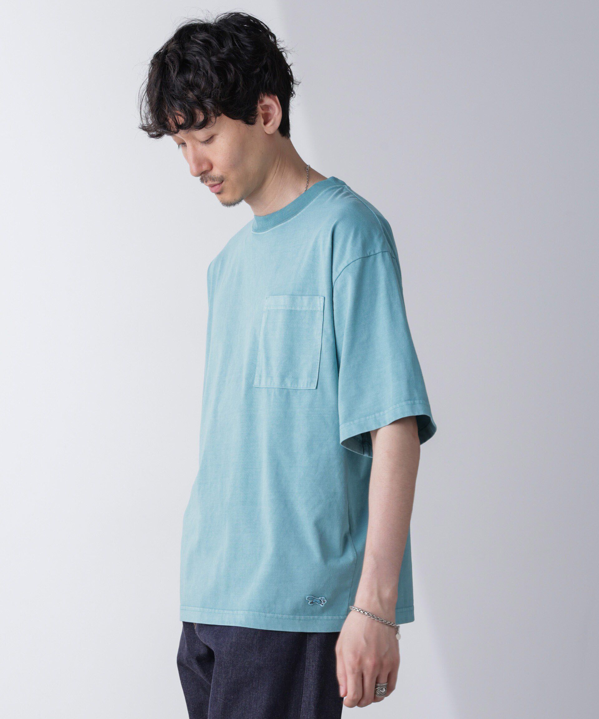 nano･universe「「PENNEYS」別注ピグメントTシャツ 半袖」|Tシャツ・カットソー|