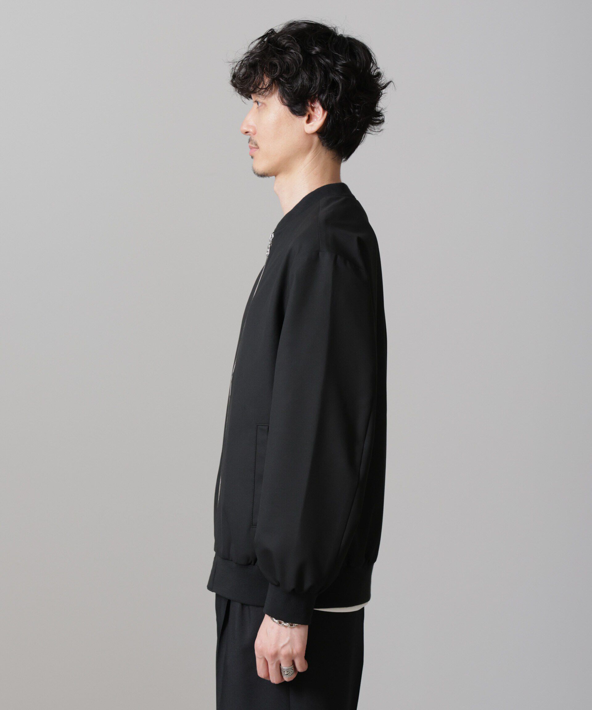 nano･universe「TRインタックMA-1 24AW」|ブルゾン・スタジャン|