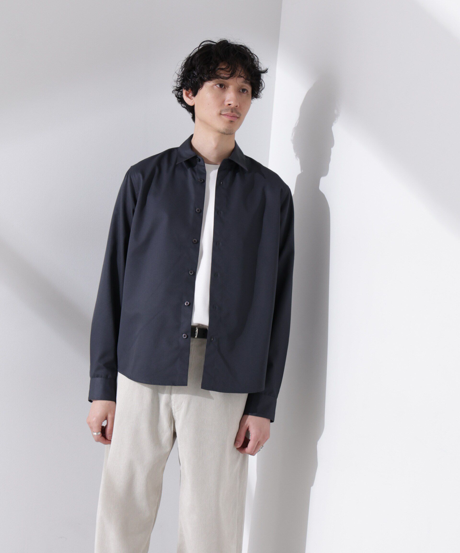 nano･universe「スタンダードレギュラーカラーシャツ/長袖」|シャツ・ブラウス|