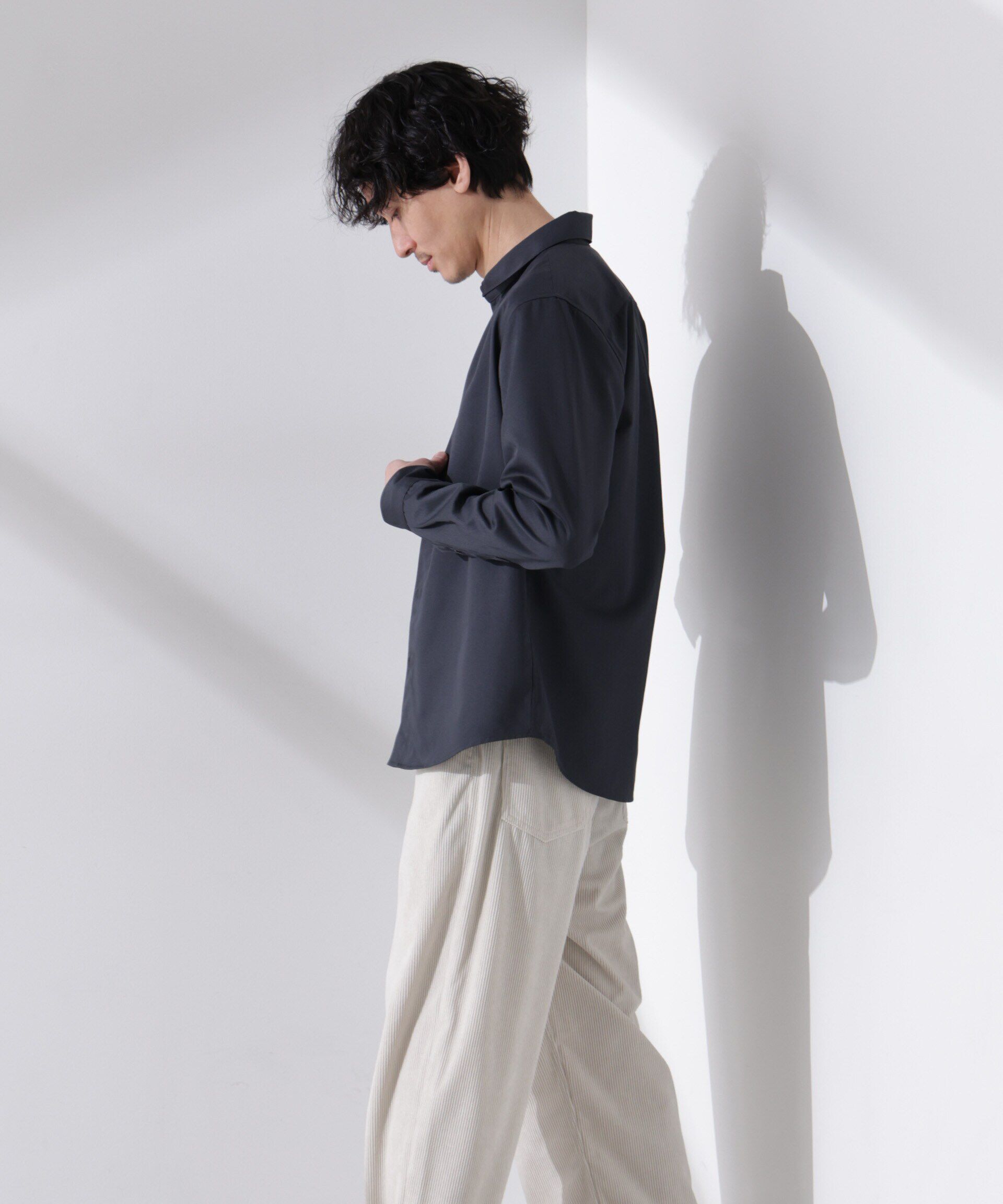 nano･universe「スタンダードレギュラーカラーシャツ/長袖」|シャツ・ブラウス|