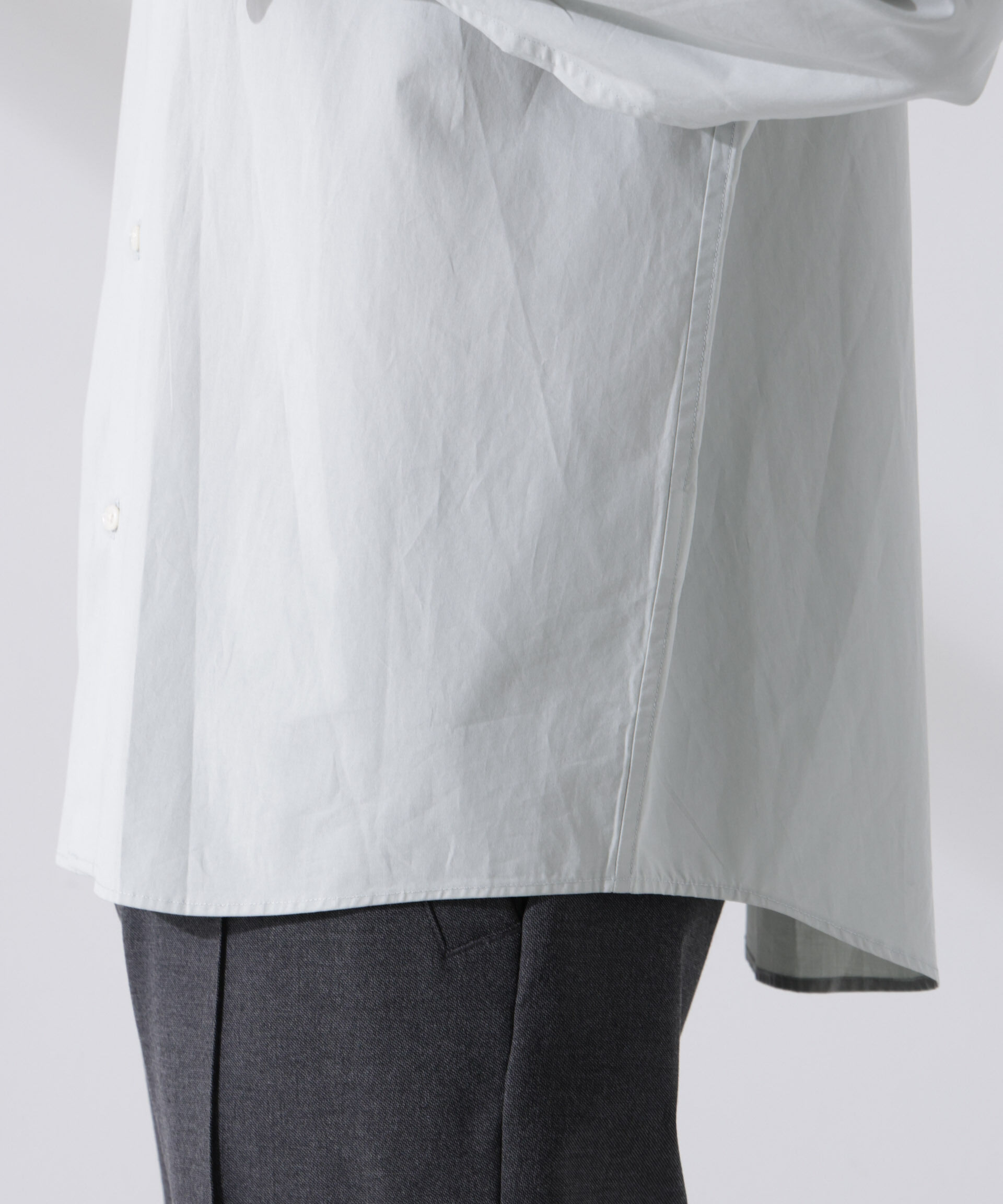 nano･universe「「大人のワイドシャツ」レギュラーカラー 長袖」|シャツ・ブラウス|