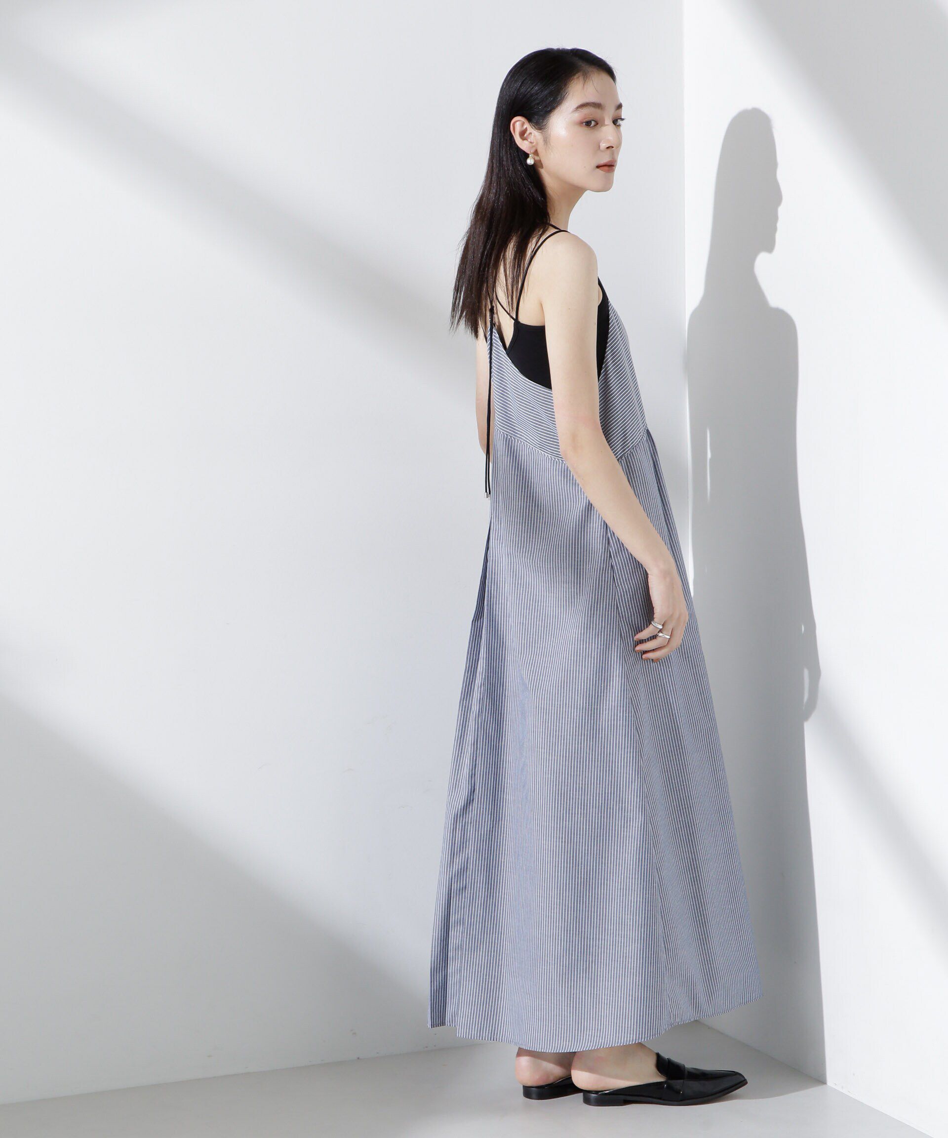 nano･universe「カップ付きバッククロスキャミソール」|Tシャツ・カットソー|