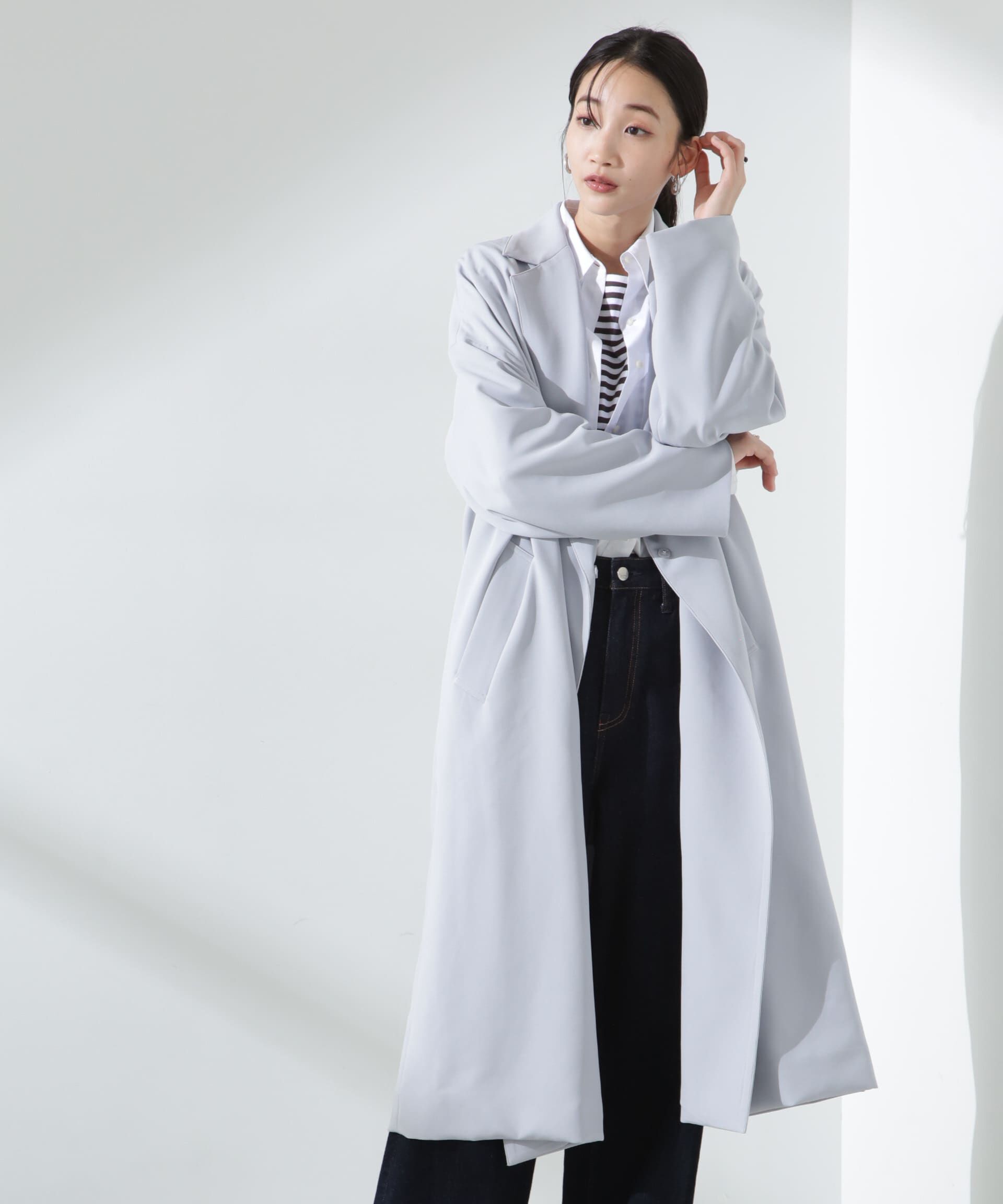 nano･universe「撥水&花粉ガードチェスターコート」|その他|