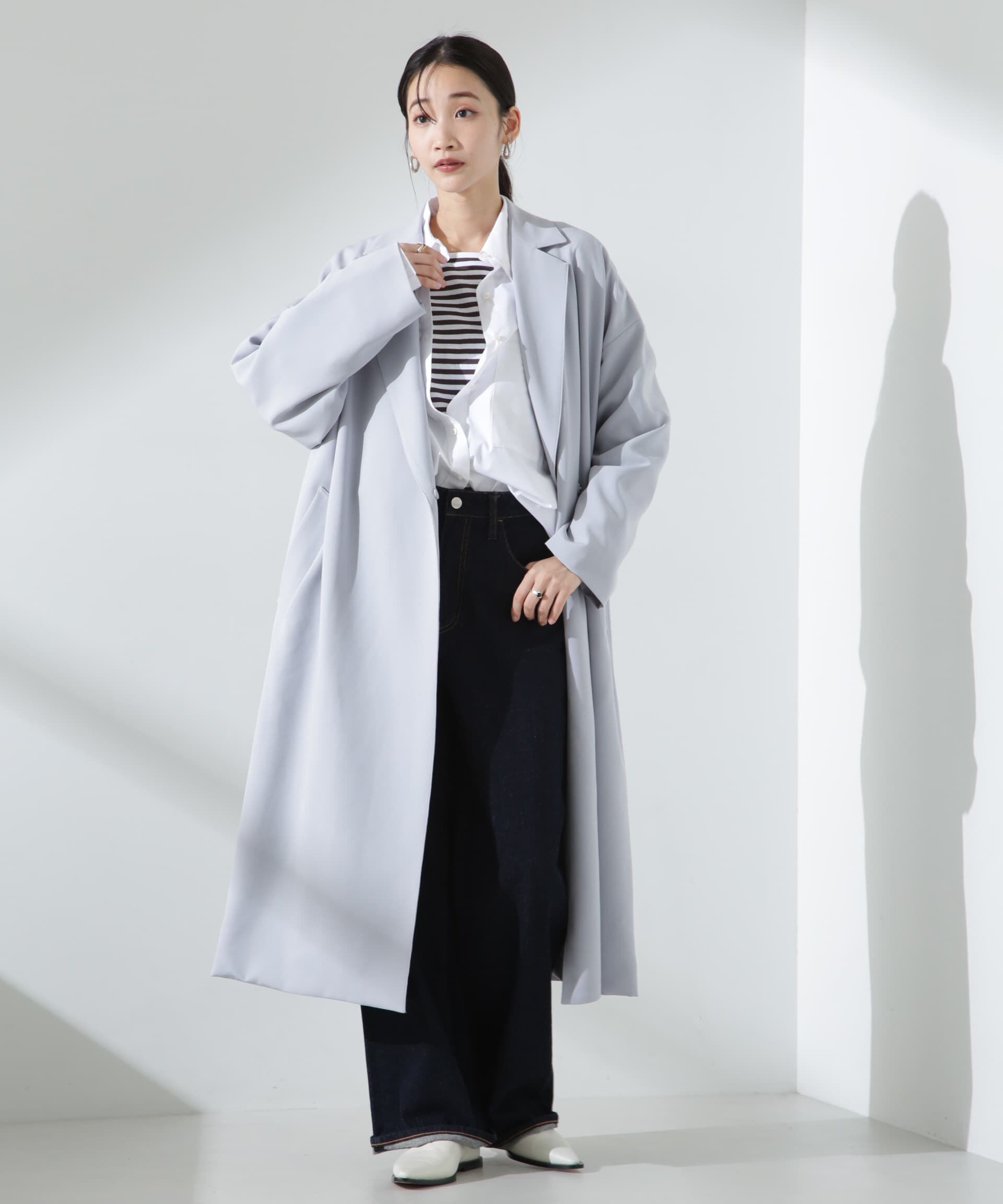 nano･universe「撥水&花粉ガードチェスターコート」|その他|