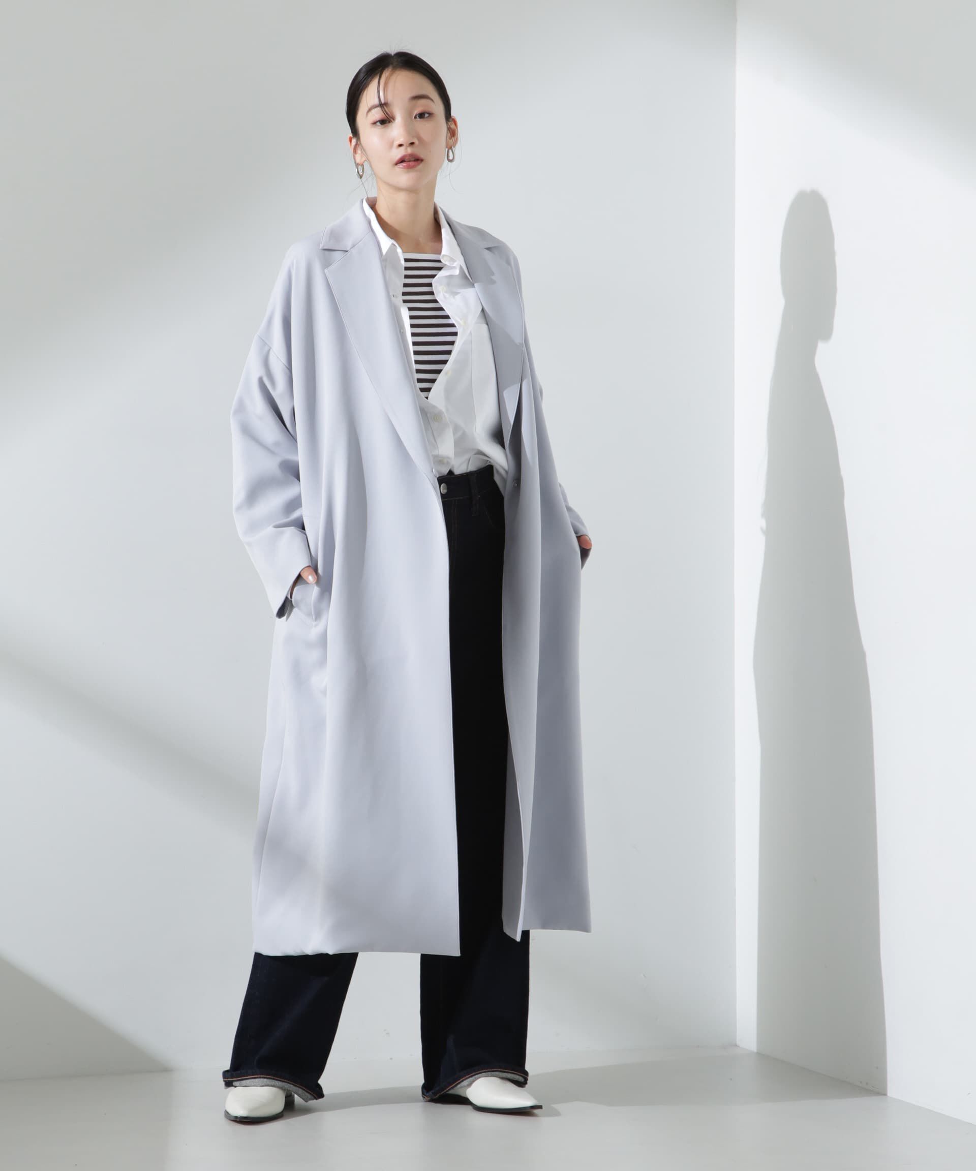 nano･universe「撥水&花粉ガードチェスターコート」|その他|