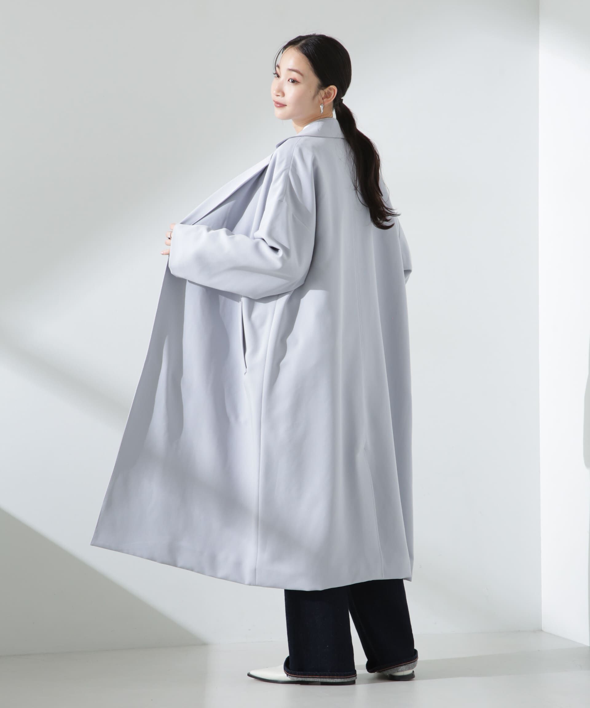 nano･universe「撥水&花粉ガードチェスターコート」|その他|