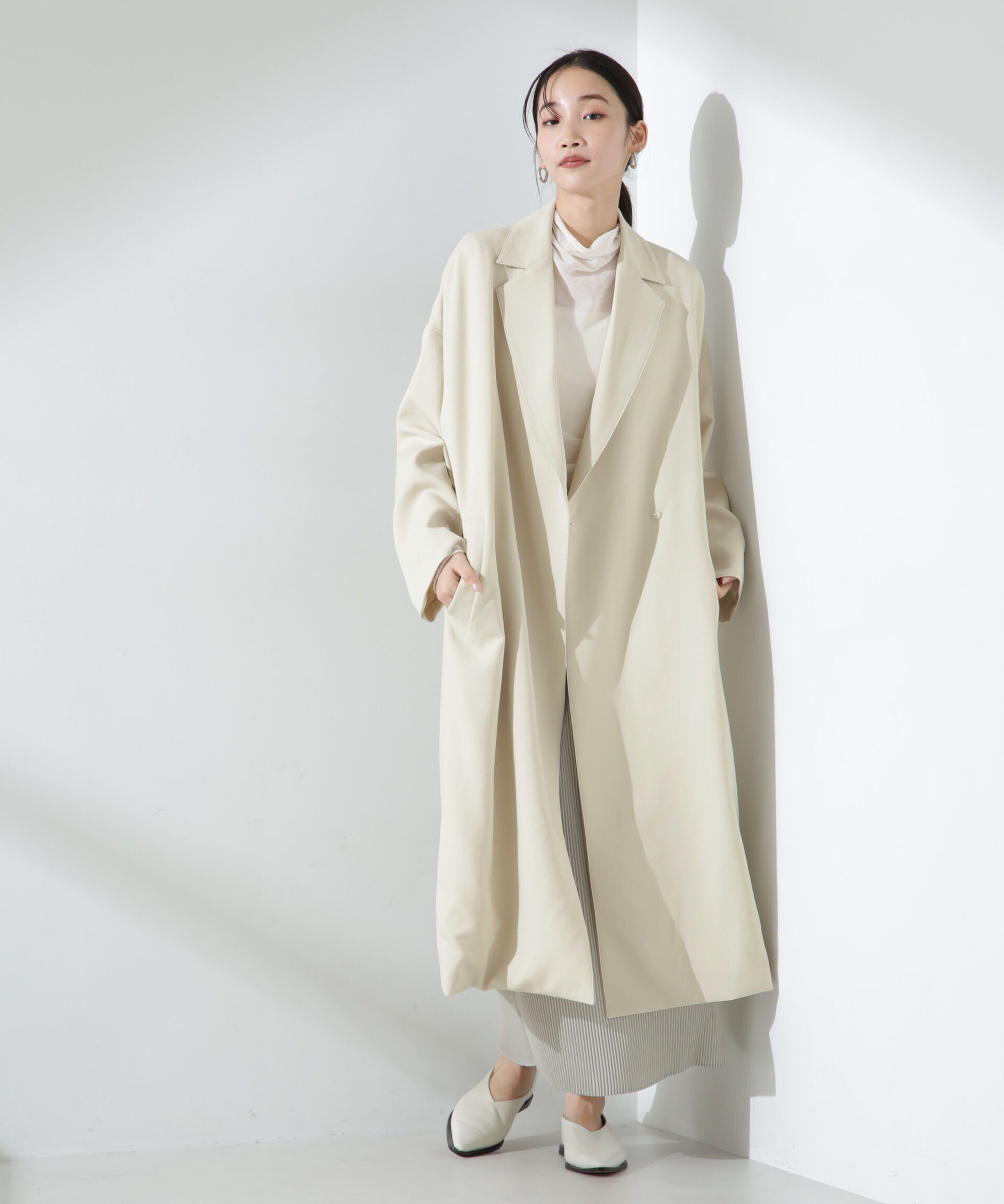 nano･universe「撥水&花粉ガードチェスターコート」|その他|