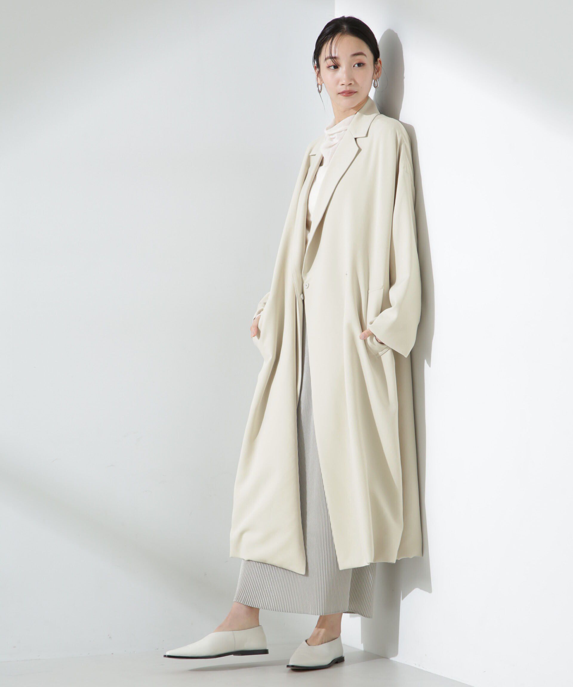 nano･universe「撥水&花粉ガードチェスターコート」|その他|